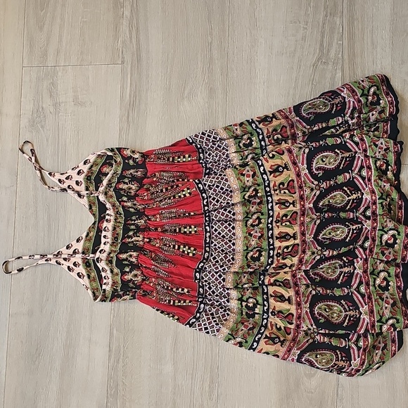 Paths Of The Spirit Colorful Patterned Dress Size Small - Picture 4 of 4